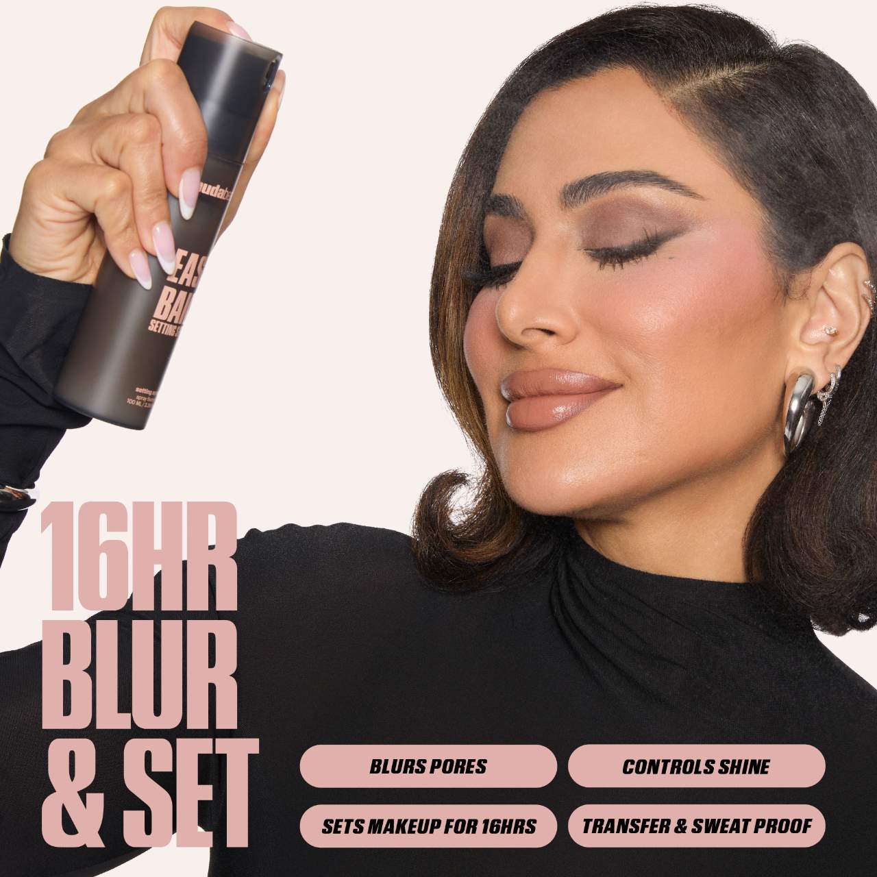 Pre Venta: Huda Beauty | Easy Bake Blurring Setting Spray with 16-Hour Wear