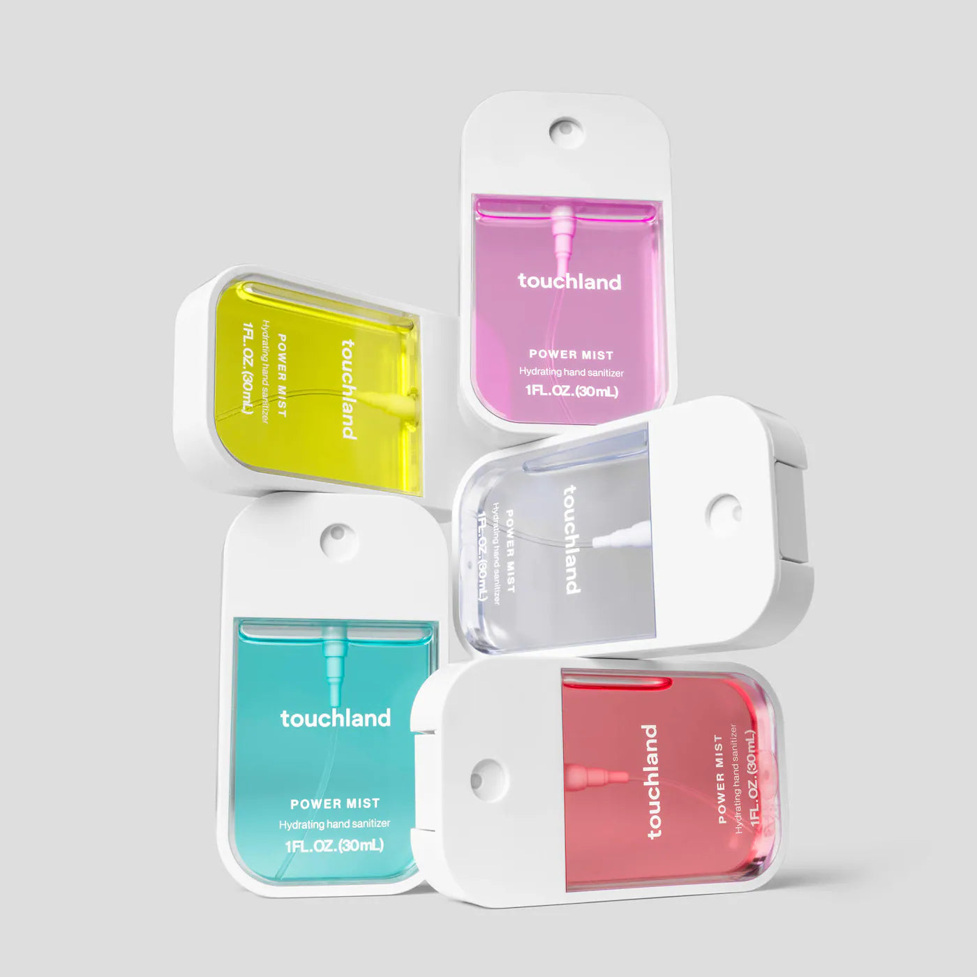Pre Venta: Touchland | Limited Edition Power Mist Hydrating Hand Sanitizer Top 5-Set