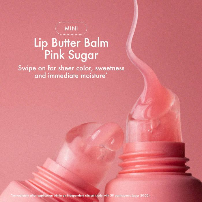 Pre Venta: Summer Fridays | The Dewy Pink Set with mini Lip Butter Balm in Pink Sugar