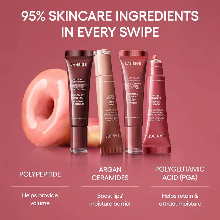 Pre Venta: Laneige | Glaze Craze Tinted Polypeptide Lip Serum