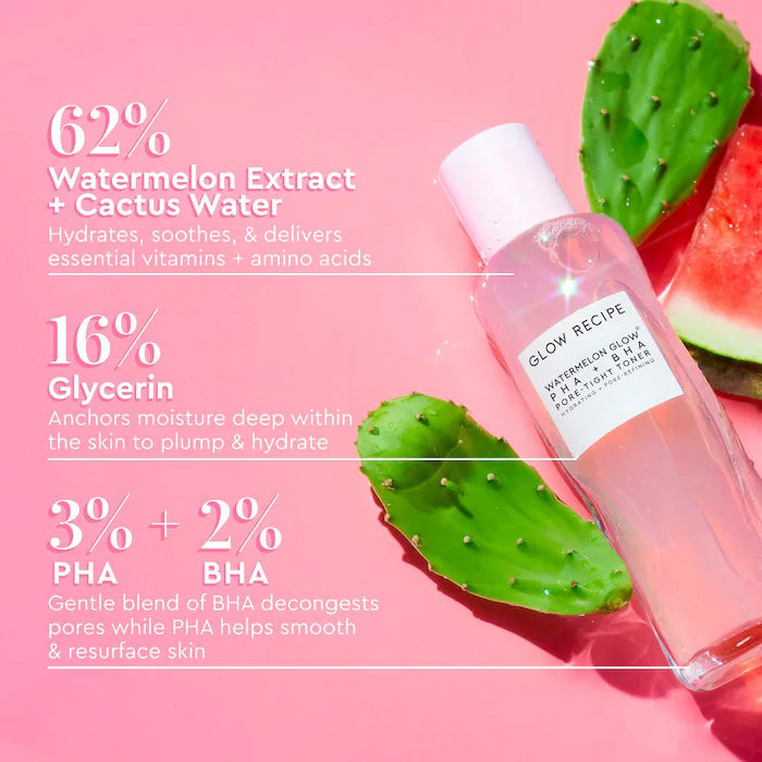 Pre Venta: Glow Recipe | Watermelon Glow PHA + BHA Pore-Tight Toner