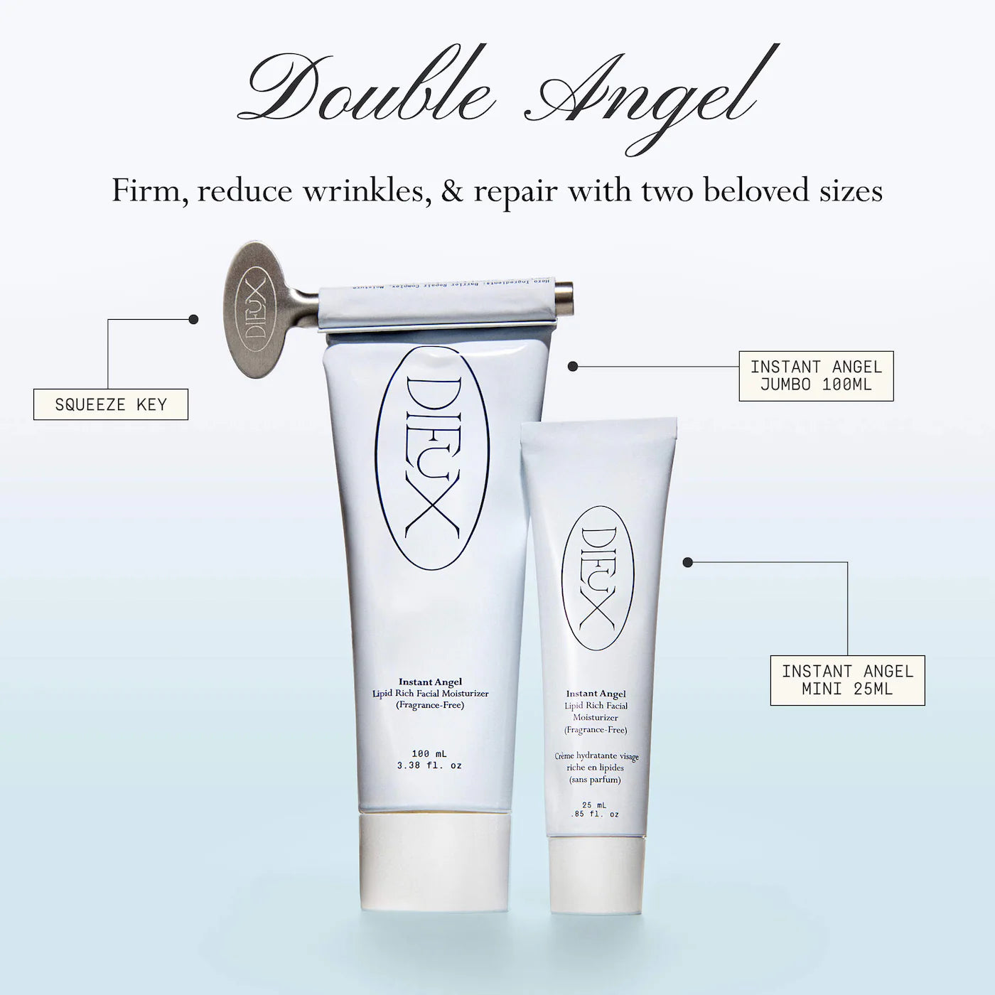 Pre Venta: Dieux | Double Angel Firm, Repair, and Moisturize Kit