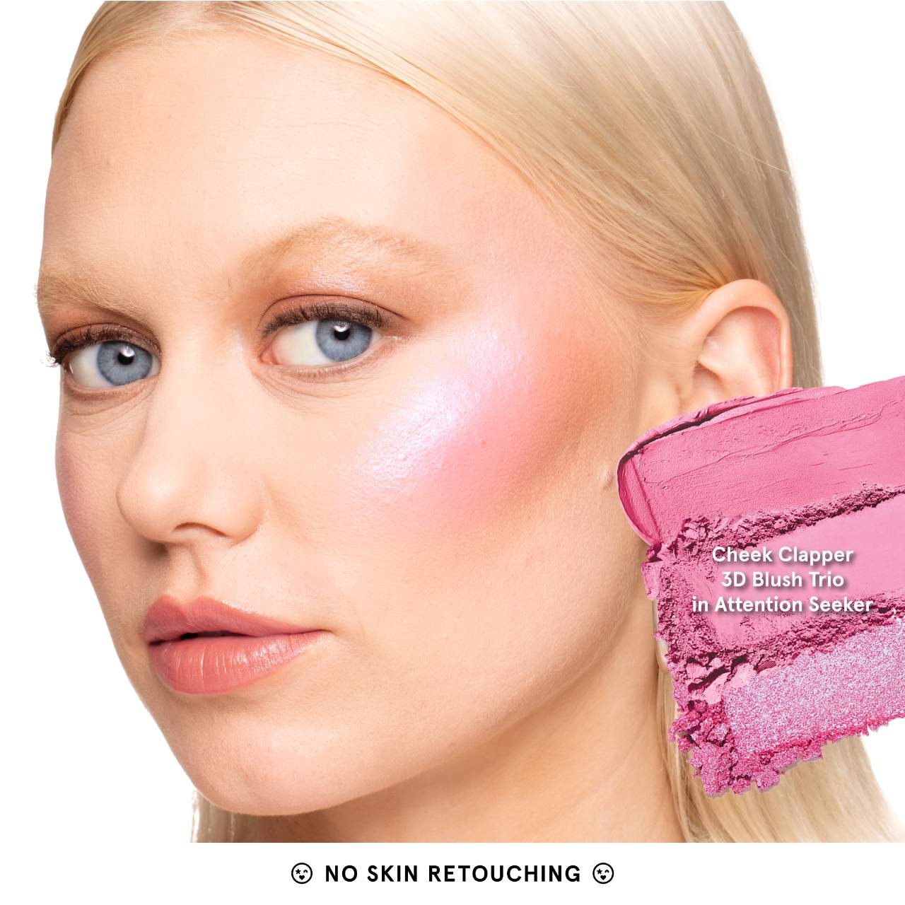Pre Venta: ONE/SIZE by Patrick Starrr | Cheek Clapper 3D Blush Trio Palette