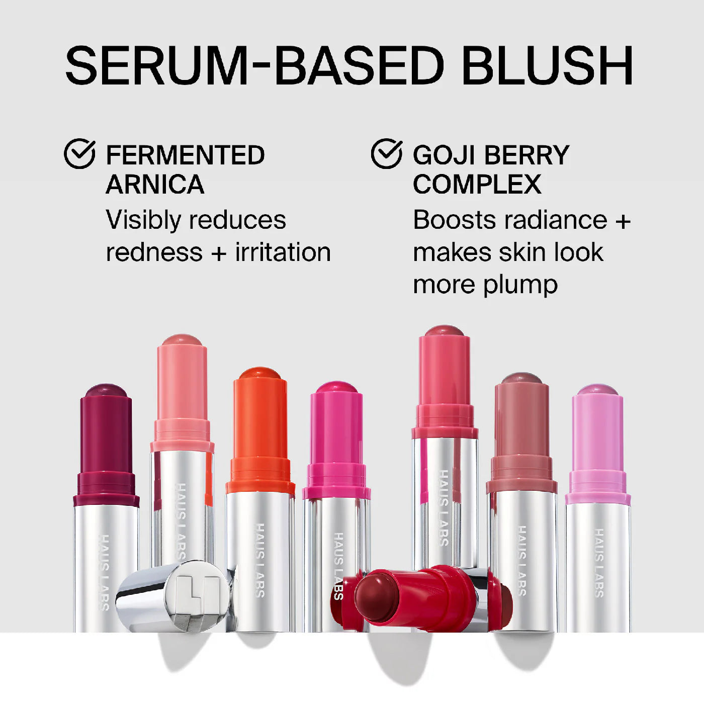 Pre Venta: Haus Labs By Lady Gaga | Color Fuse Longwear Hydrating Glassy Lip + Cheek Blush Balm Stick