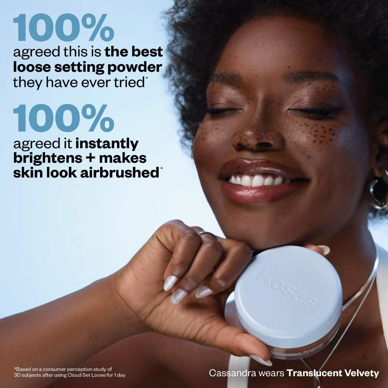 Pre Venta: Kosas | Cloud Set Loose Translucent Talc-Free Setting + Blurring Powder