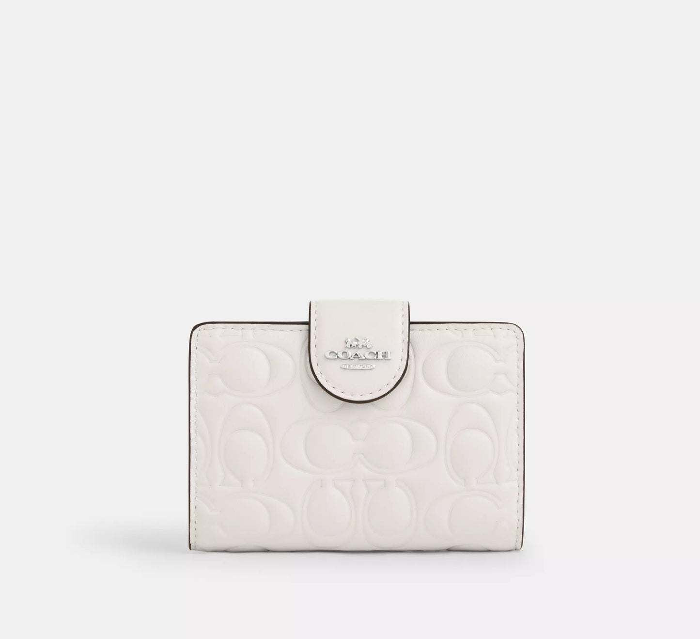 Pre Venta: C0ach | Medium Corner Zip Wallet In Signature Canvas