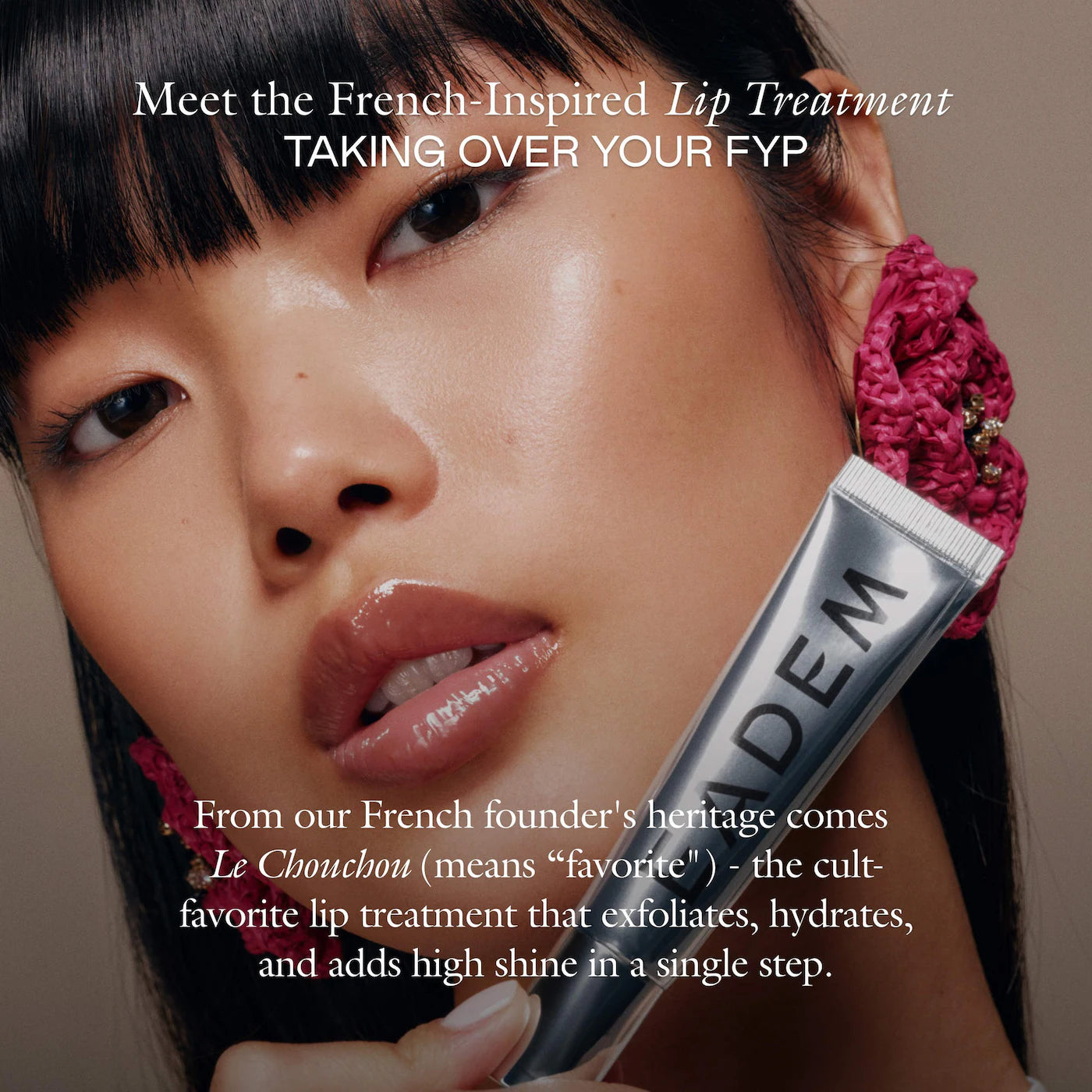 Pre Venta: Eadem | Le Chouchou Bisous Set Exfoliating + Softening Peptide + AHA Lip Softening Balm Gift Set