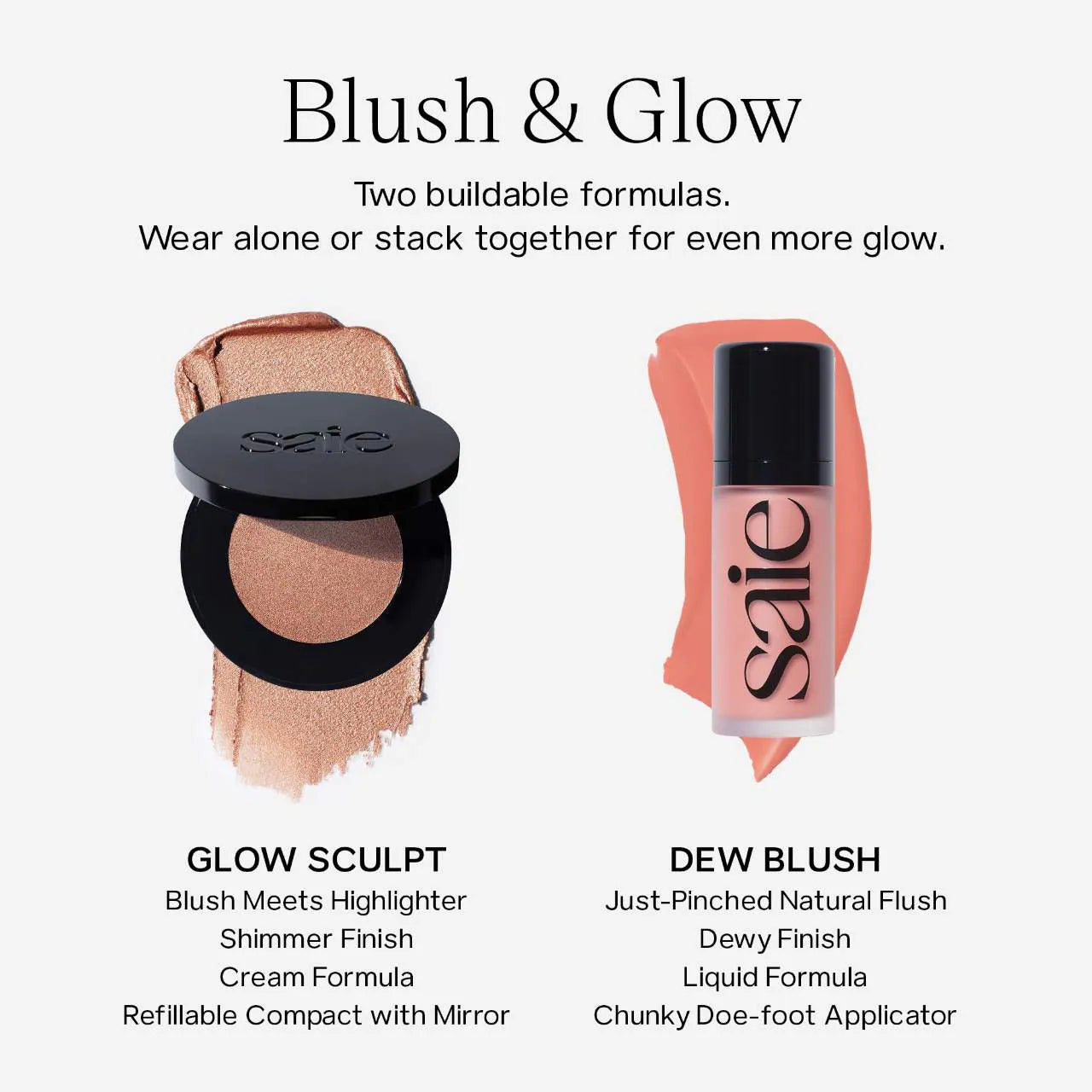 Pre Venta: Saie | Glow Sculpt Multi-Use Cream Highlighting Blush