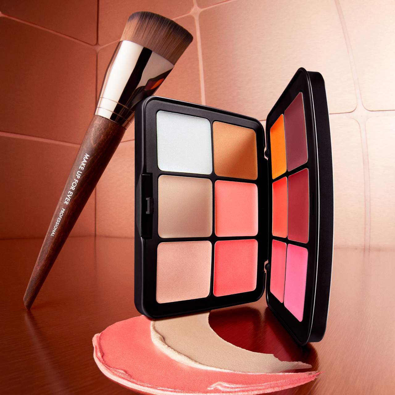 Pre Venta: Make Up For Ever | HD Skin Blush & Glow Longwear Cream Face Palette