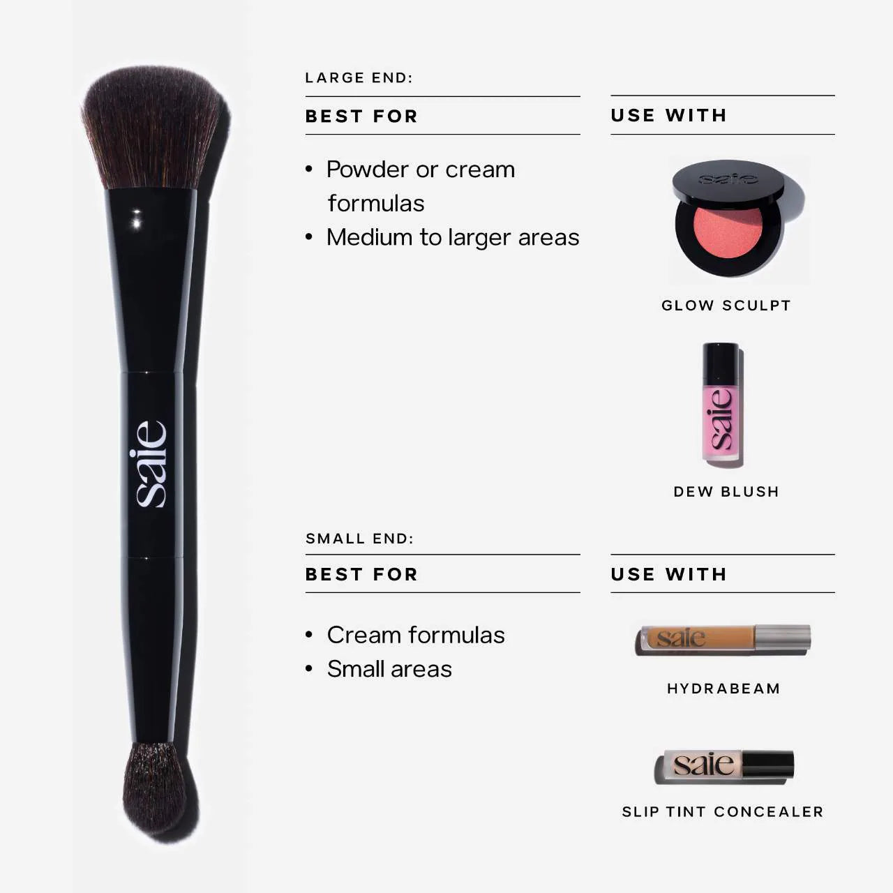 Pre Venta: Saie | The Double-Ended Sculpting Brush