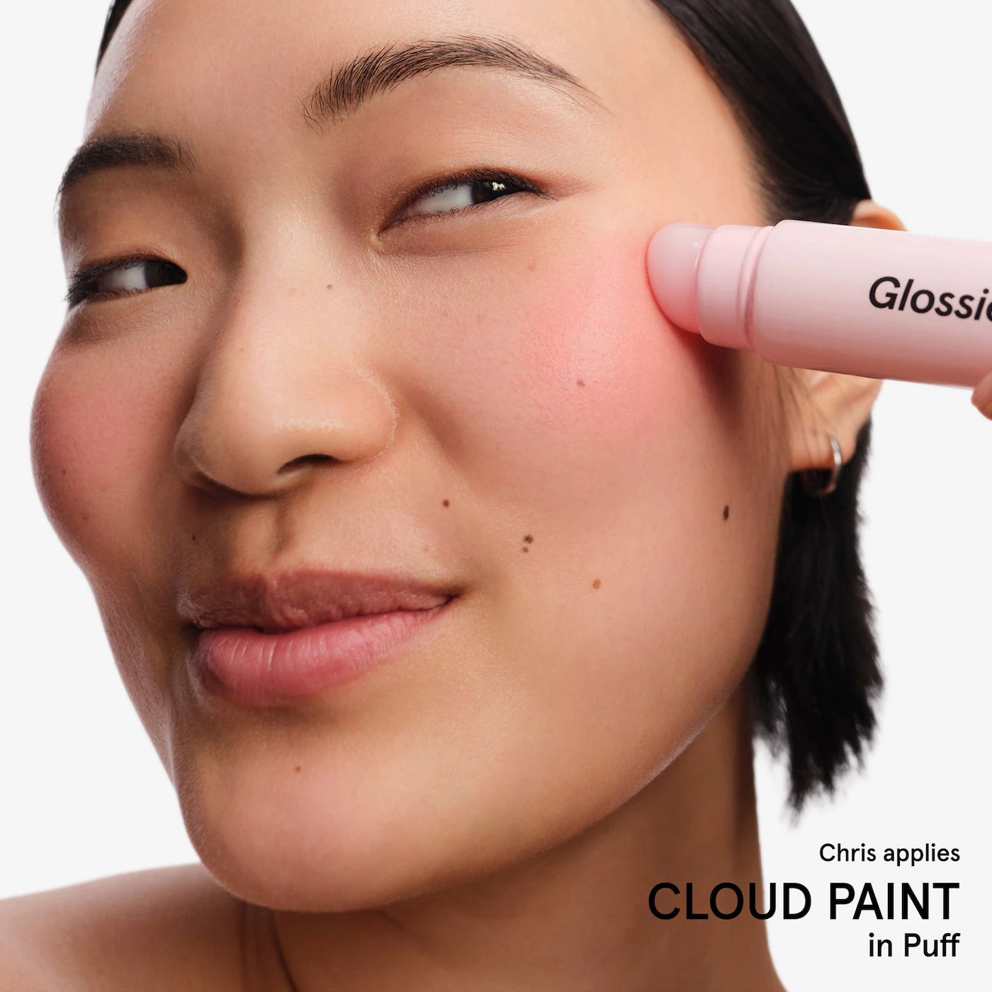Pre Venta: Glossier | Cloud Paint Dual-Ended Cheek Blush Brush