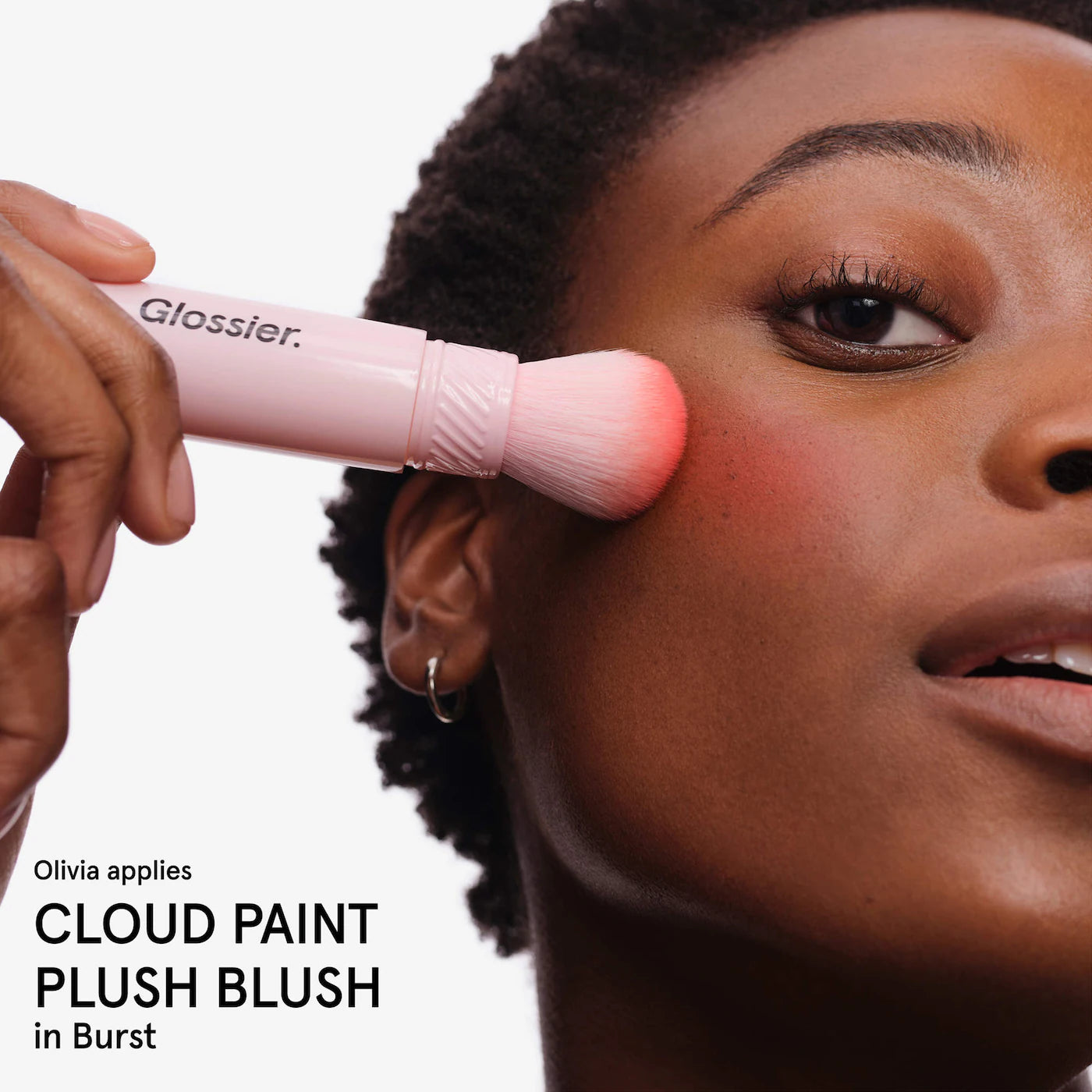 Pre Venta: Glossier | Cloud Paint Dual-Ended Cheek Blush Brush