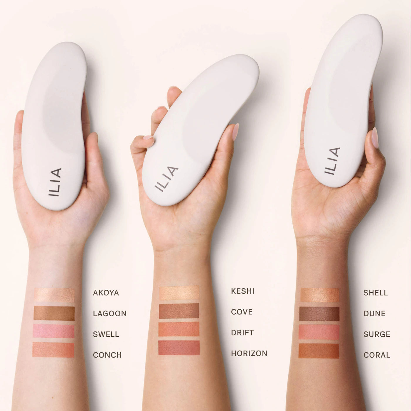 Pre Venta: Ilia | The Ethereal Baked Face Palette - Long-Wear Bronzer, Highlighter & Blush