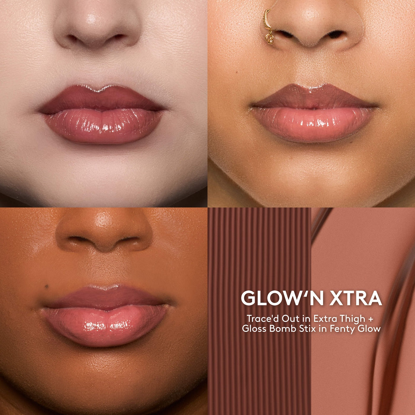 Pre Venta: Fenty Beauty by Rihanna | Glow'n Extra 2-Piece Lip Set