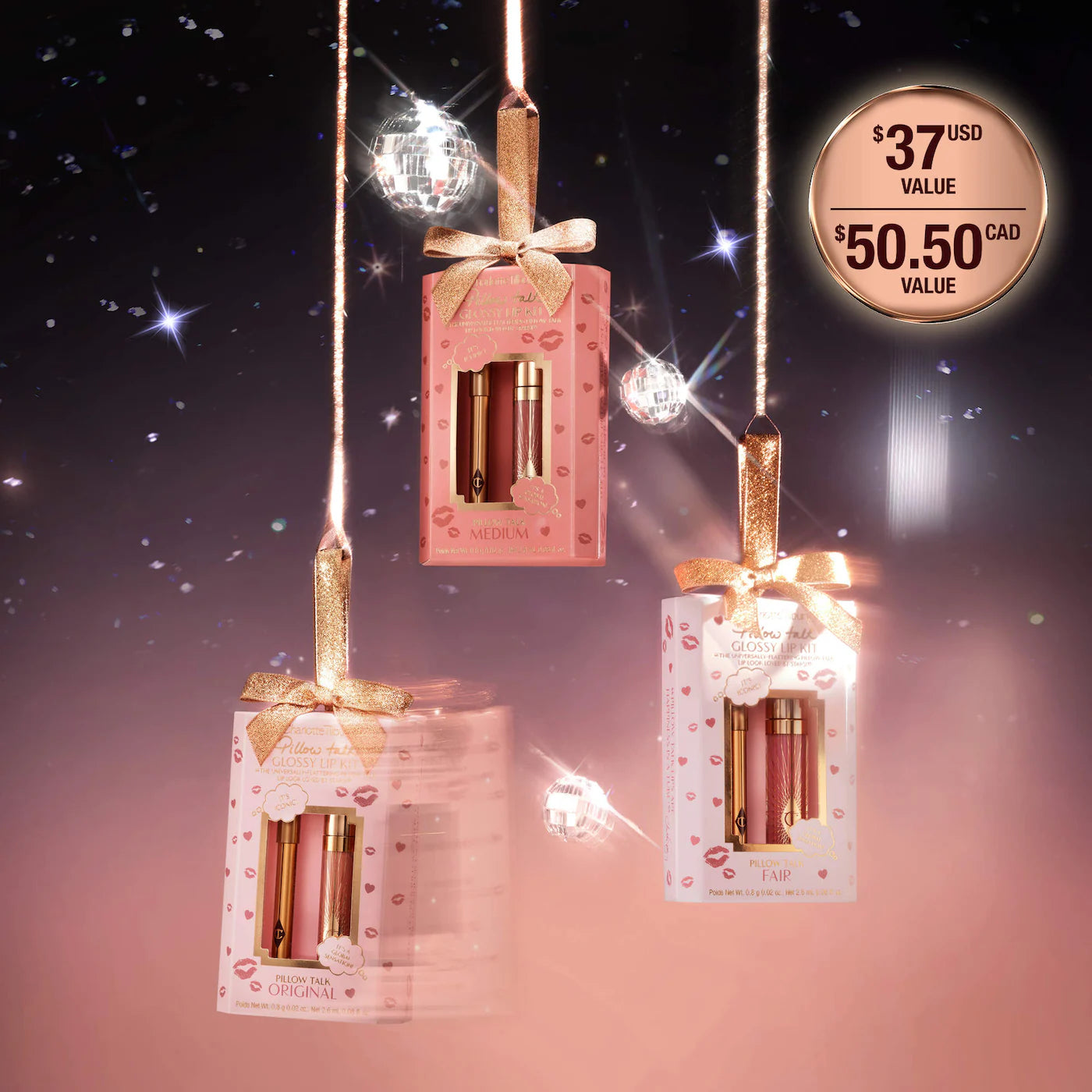 Pre Venta: Charlotte Tilbury | Mini Pillow Talk Glossy Lip Duos