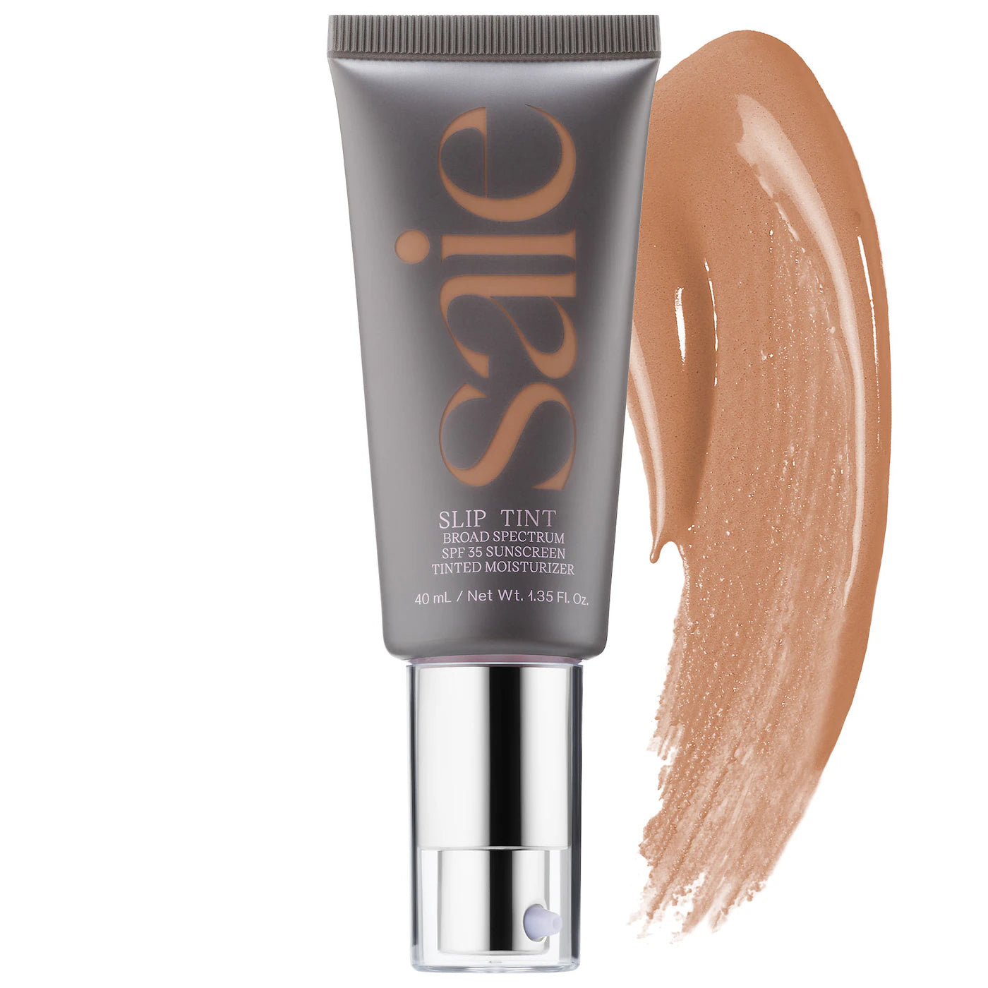 Pre Venta: Saie | Slip Tint – Lightweight Tinted Moisturizer with Mineral Zinc SPF 35 and Hyaluronic Acid