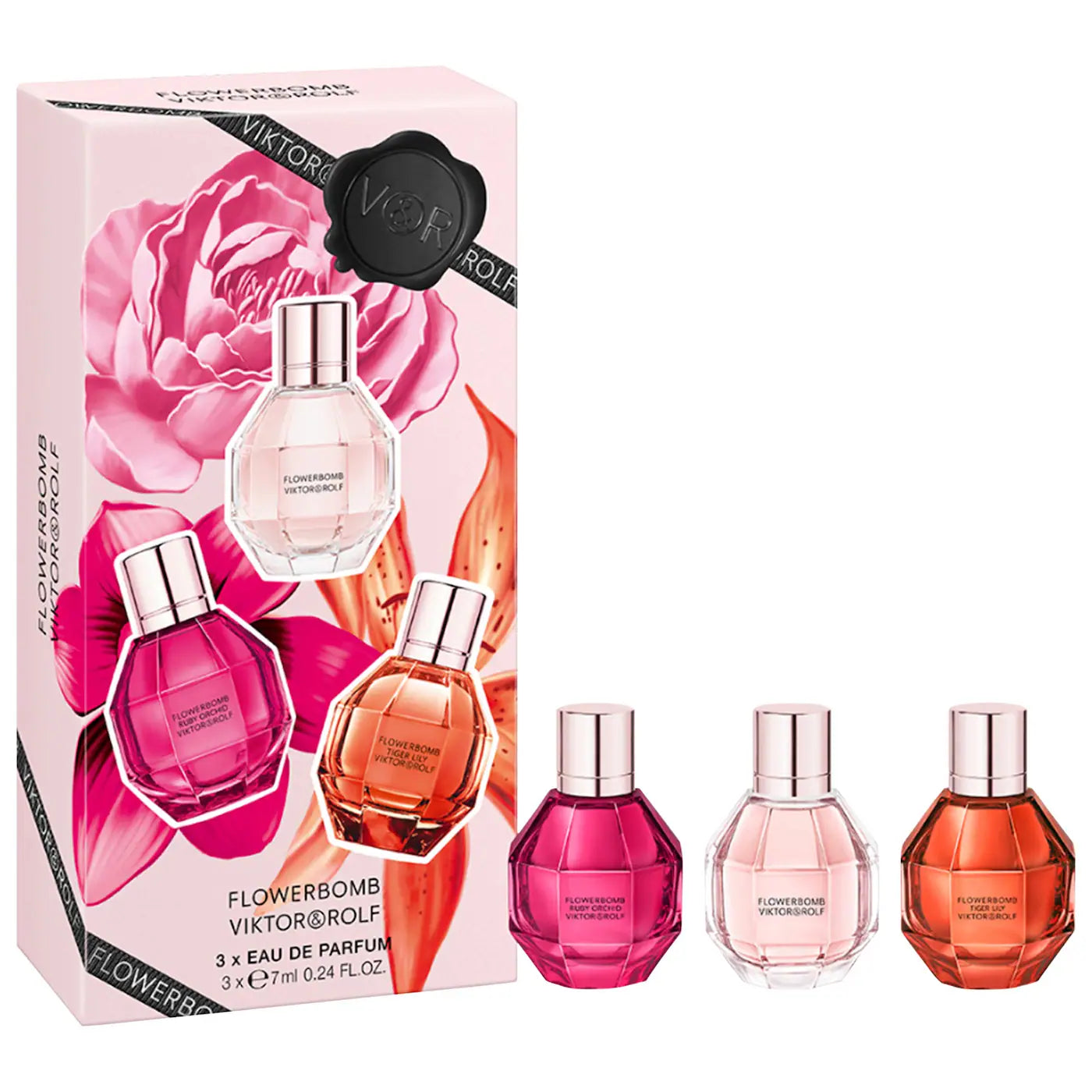Pre Venta: Viktor&Rolf | Mini Flowerbomb Perfume Trio Set
