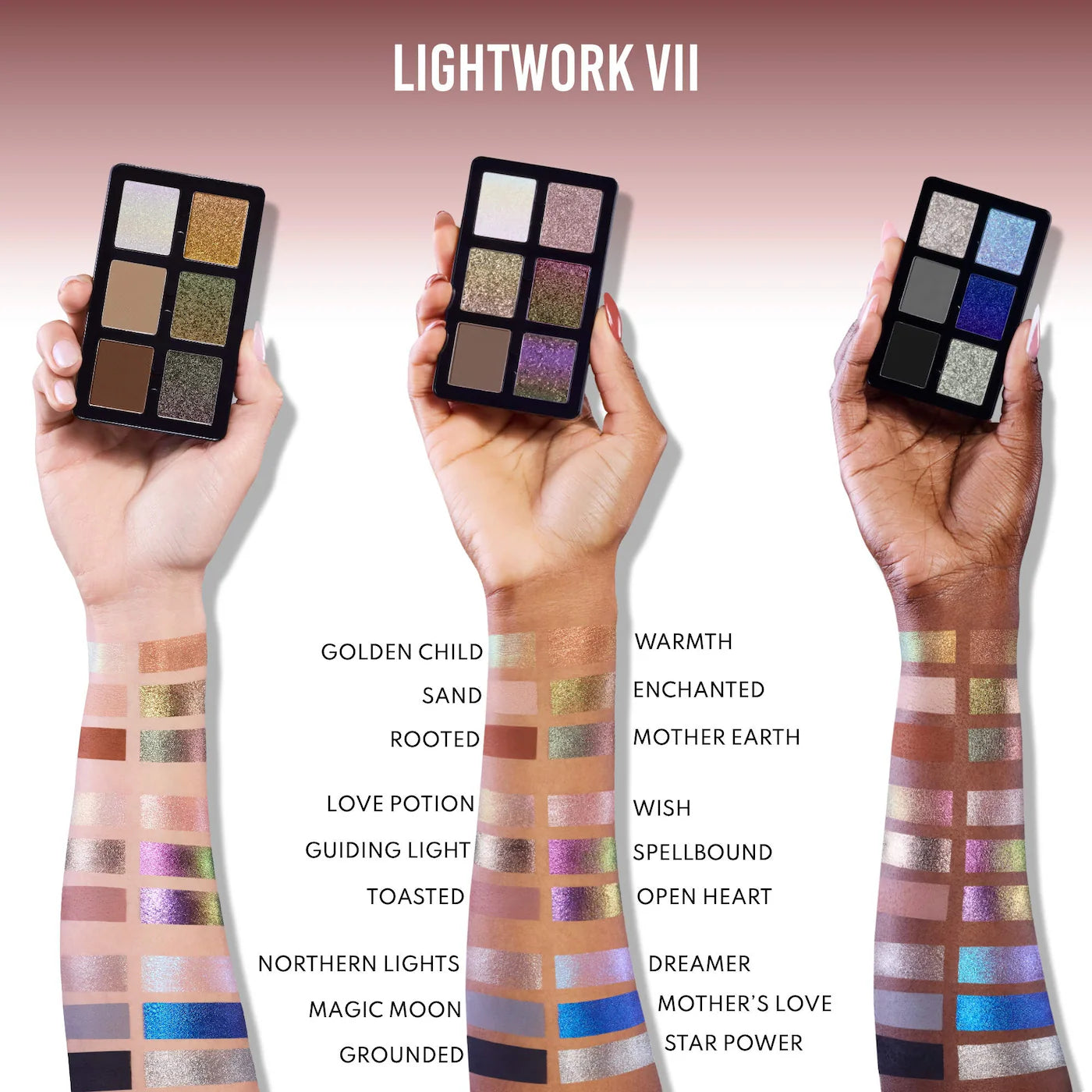 Pre Venta: Danessa Myricks Beauty | LIGHTWORK VII The Freedom Makeup Palette: Magnetic, Customizable, Stackable Palette with Illuminating Pigments for Eyes, Face & Lips