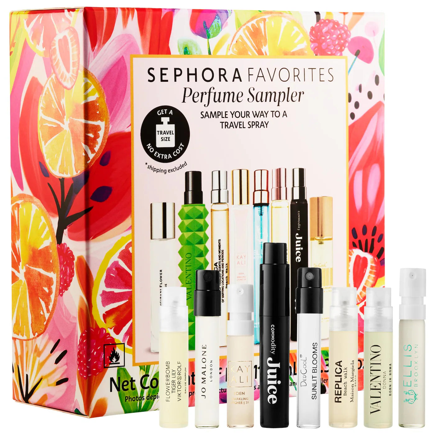 Pre Venta: Sephora Favorites | Fruits & Flowers Travel Spray Perfume Discovery Set w/ Redeemable Voucher