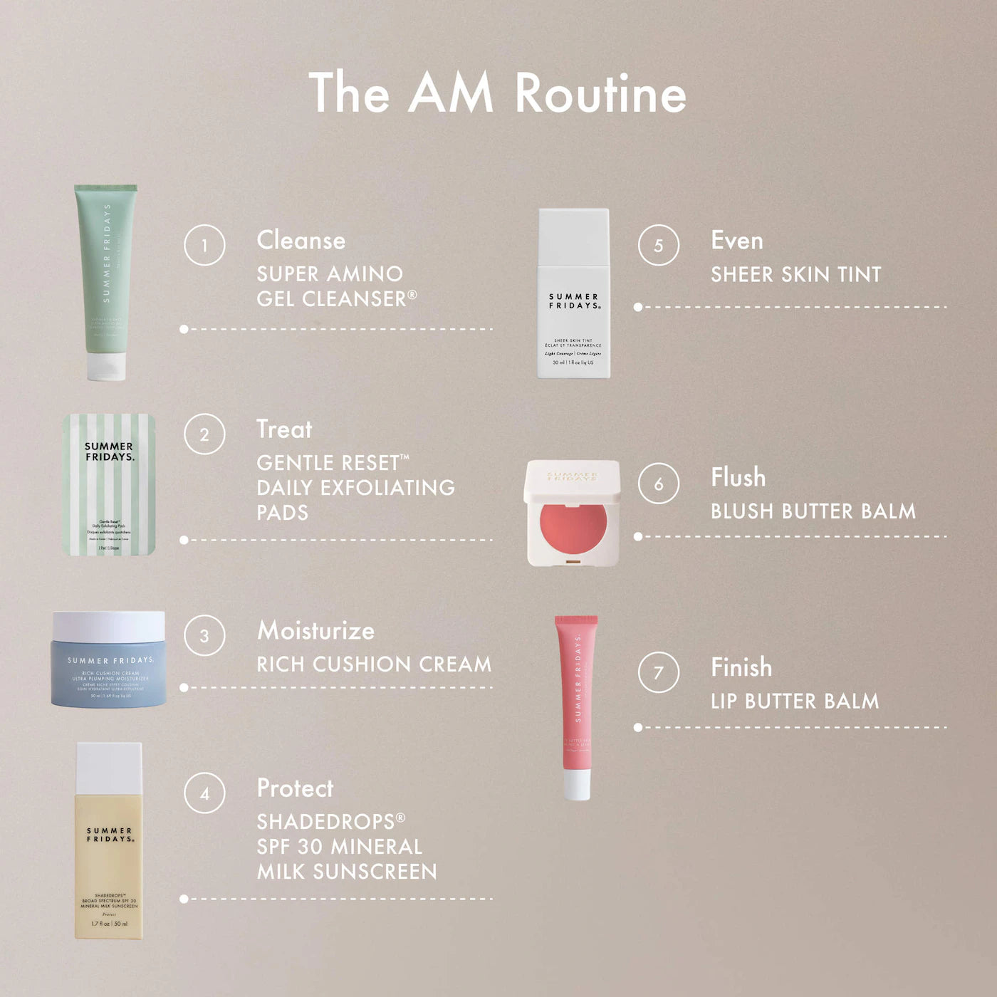 Pre Venta: Summer Fridays | Gentle Reset Daily Exfoliating Pads to Smooth + Minimize Pores with AHAs