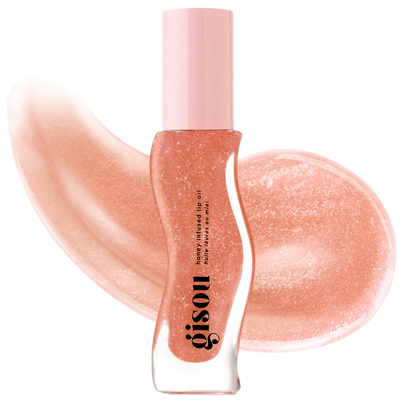 Pre Venta: Gisou | Honey Infused Hydrating Lip Oil | Glazed Plum - sheer nude shimmer
