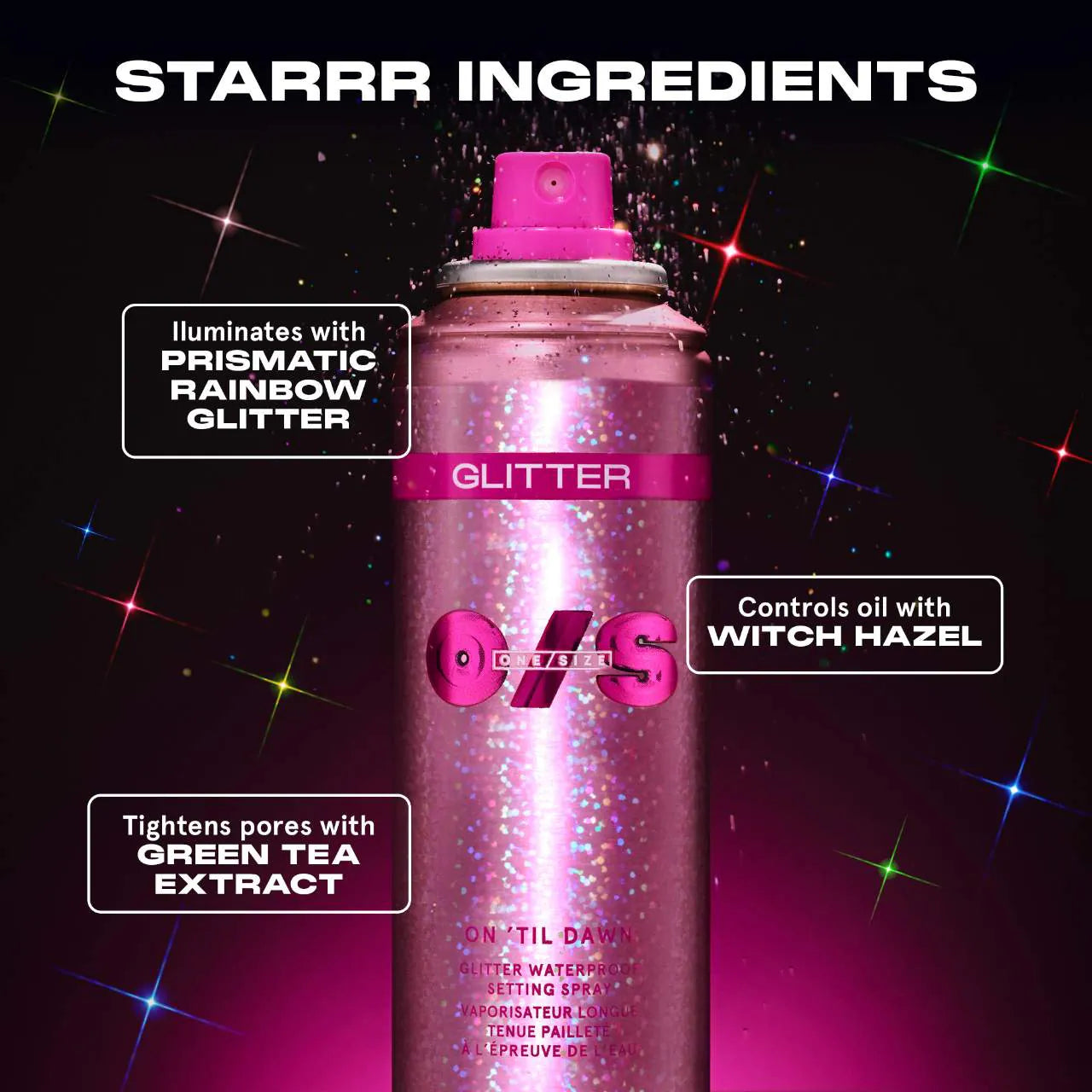 Pre Venta: ONE/SIZE by Patrick Starrr | On 'Til Dawn Mattifying Waterproof Setting Spray