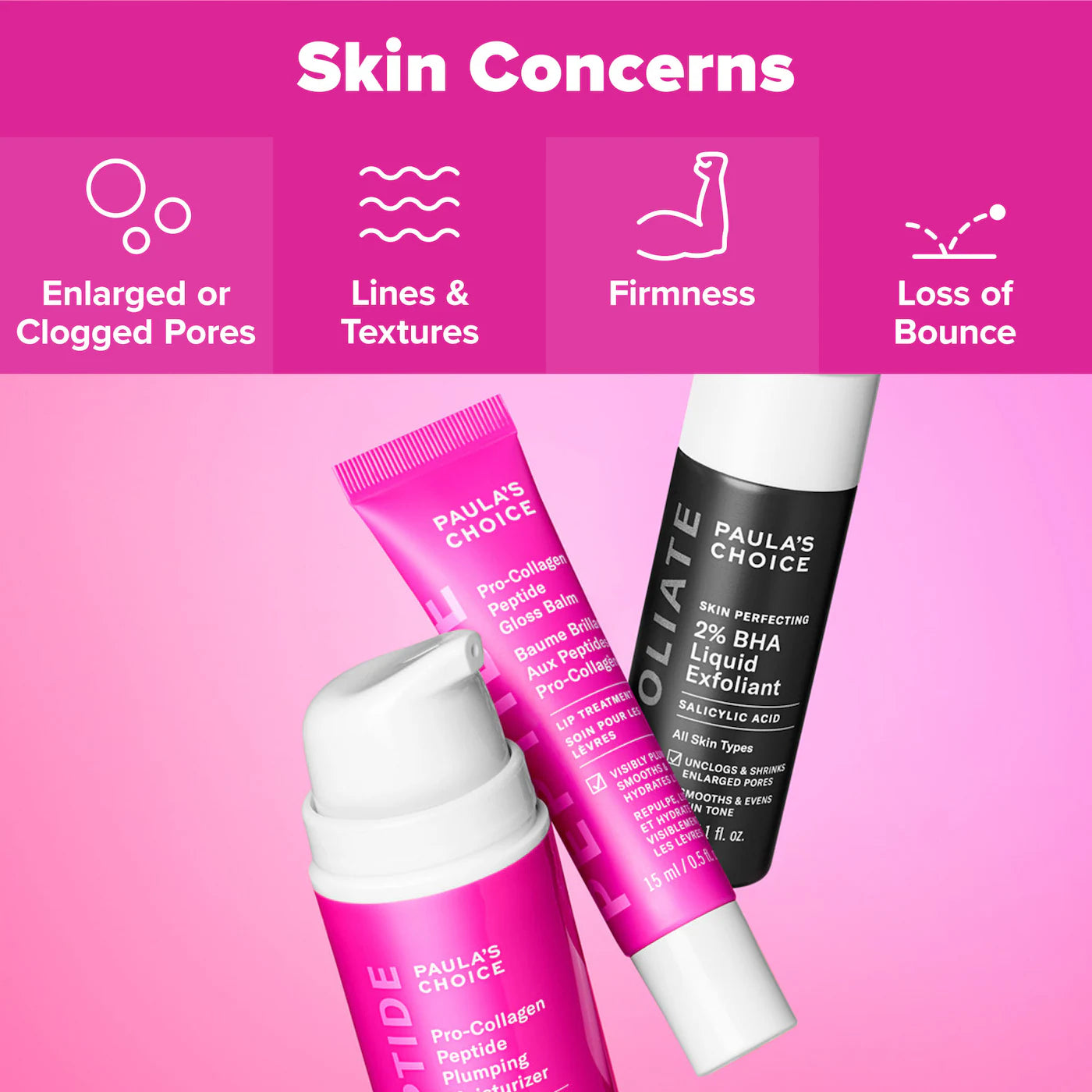 Pre Venta: Paula's Choice | Plump & Glow 3-Step Kit for Clear, Firm Skin