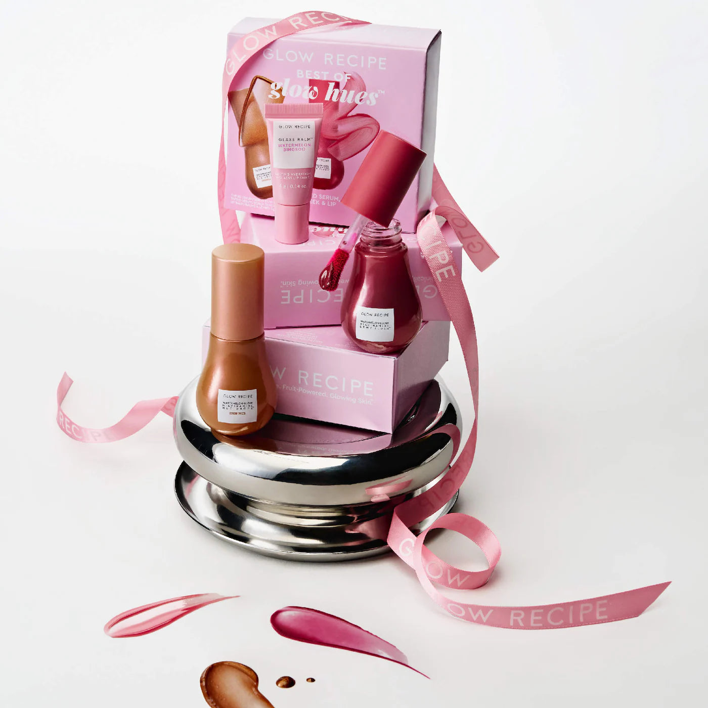 Pre Venta: Glow Recipe | Best of Glow Hues - Tinted Serum, Cheek & Lip Gift Set