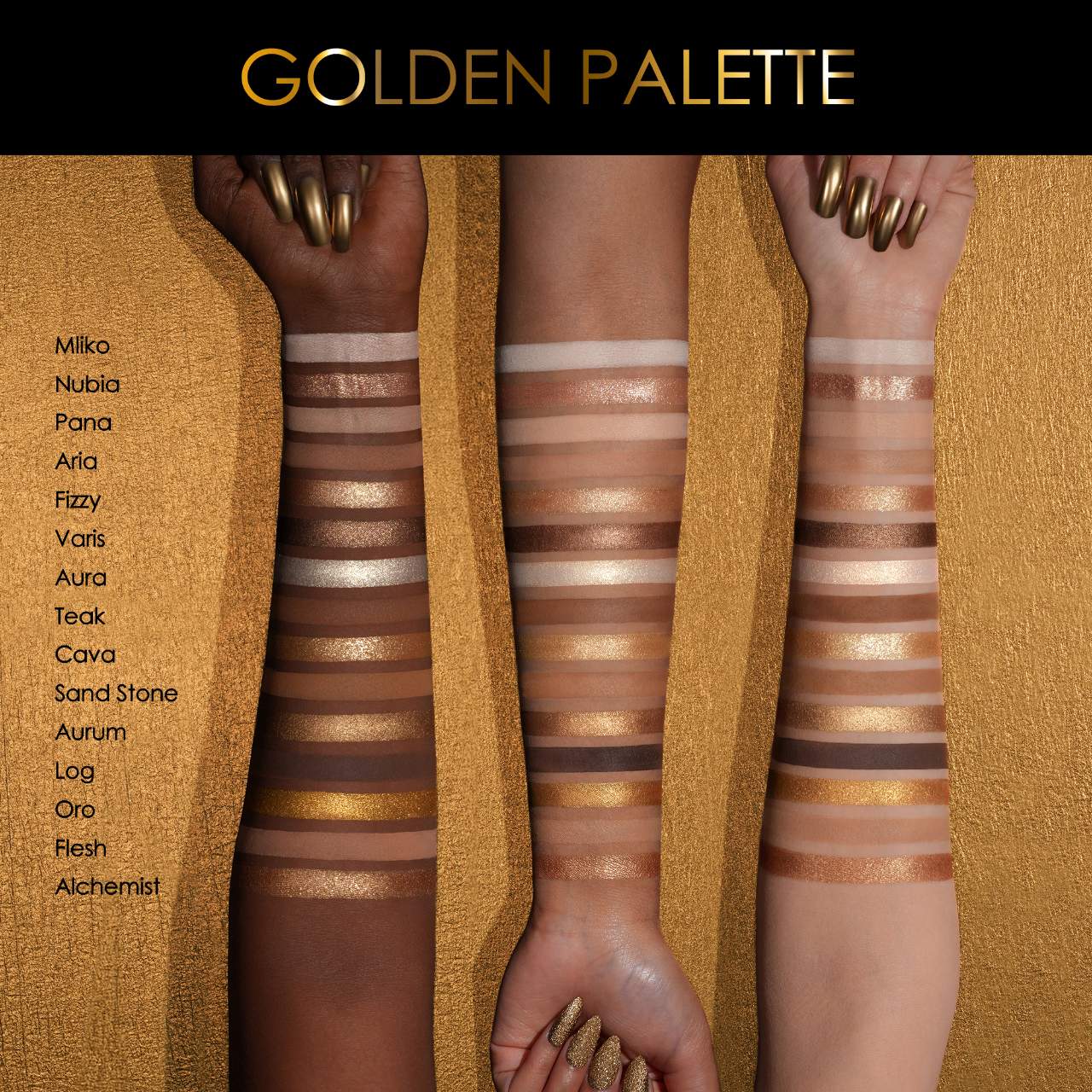 Pre Venta: Natasha Denona | Golden Eyeshadow Palette