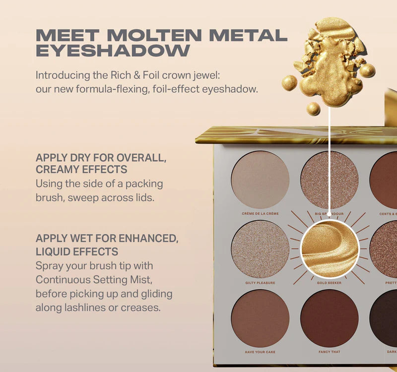 Pre Venta: Morphe | Rich & Foiled Artistry Palette