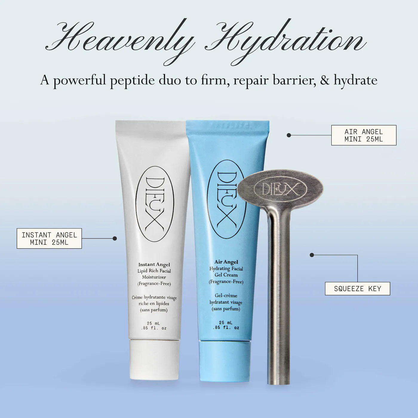 Pre Venta: Dieux | Heavenly Hydration Hydrate, Glow, and Firm Kit