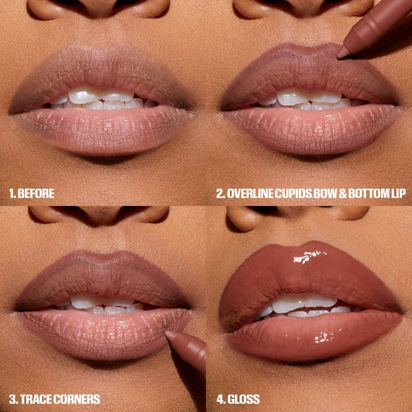 Huda Beauty | Juicy Bombshell Lip Gloss + Liner Set