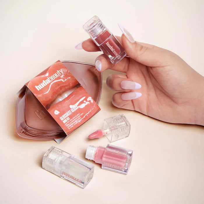 Pre Venta: Huda Beauty | Mini Glossiest Lip Gloss Set