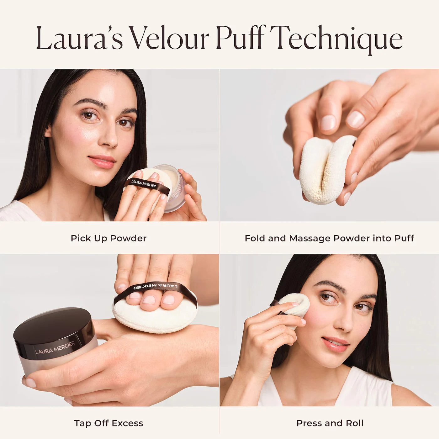 Pre Venta: Laura Mercier | Indulgent Icons Translucent Loose Powder & Velour Puff Duo Gift Set