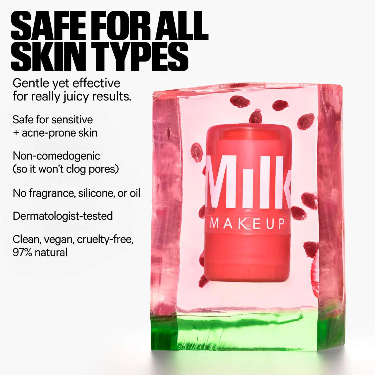Pre Venta: Milk Makeup | Watermelon Jelly Brightening Serum Stick with Peptides
