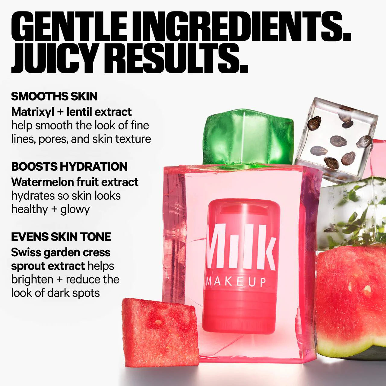 Pre Venta: Milk Makeup | Watermelon Jelly Brightening Serum Stick with Peptides