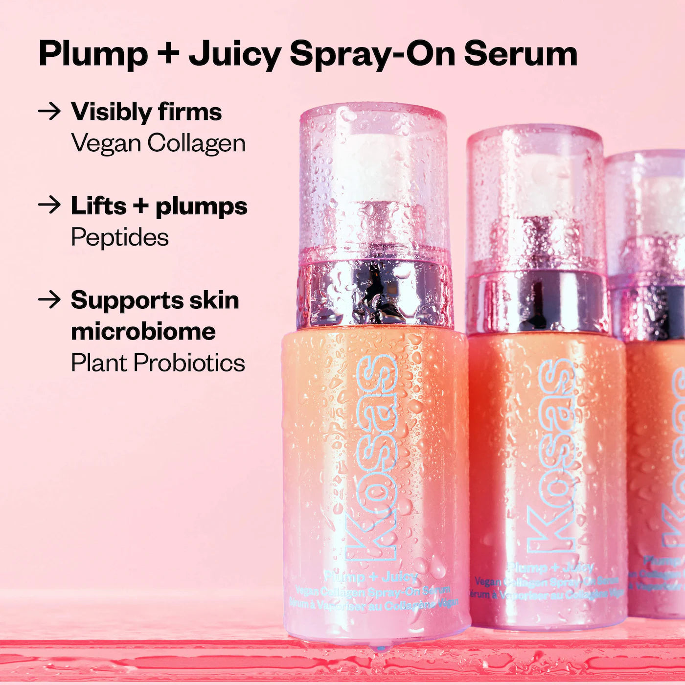 Pre Venta: Kosas | Plump + Juicy Makeup Prep Skincare Set