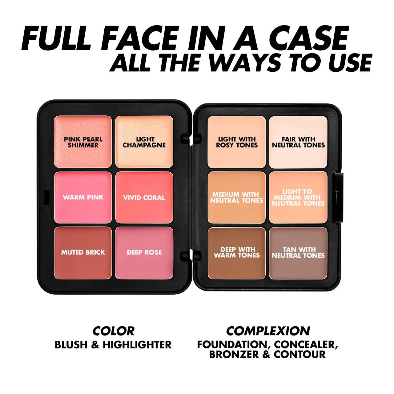 Pre Venta: Make Up For Ever | HD Skin Face Essentials – Longwear Full Face Cream Palette