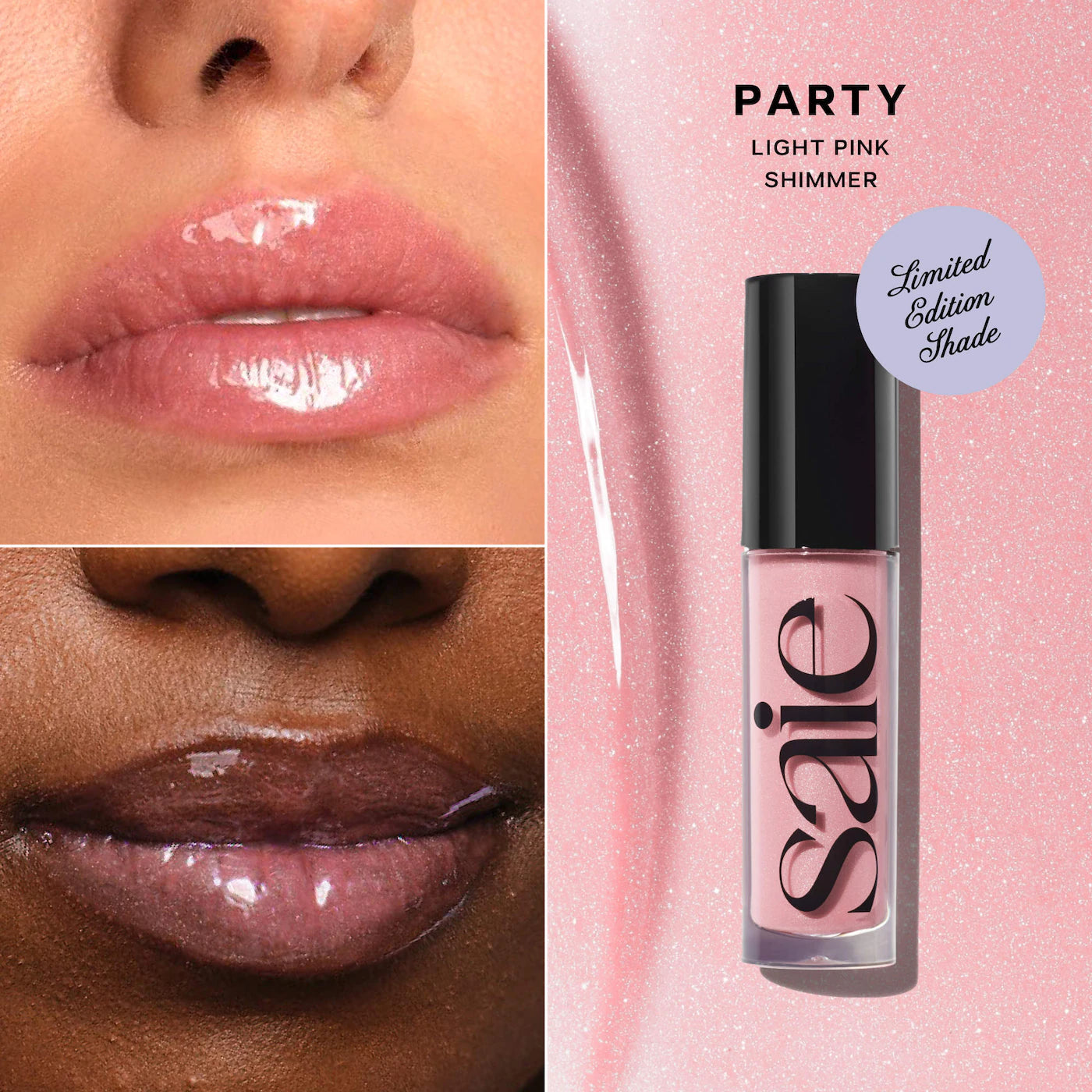 Pre Venta: Saie | Glossybounce Lip Gloss-Oil Duo Gift Set