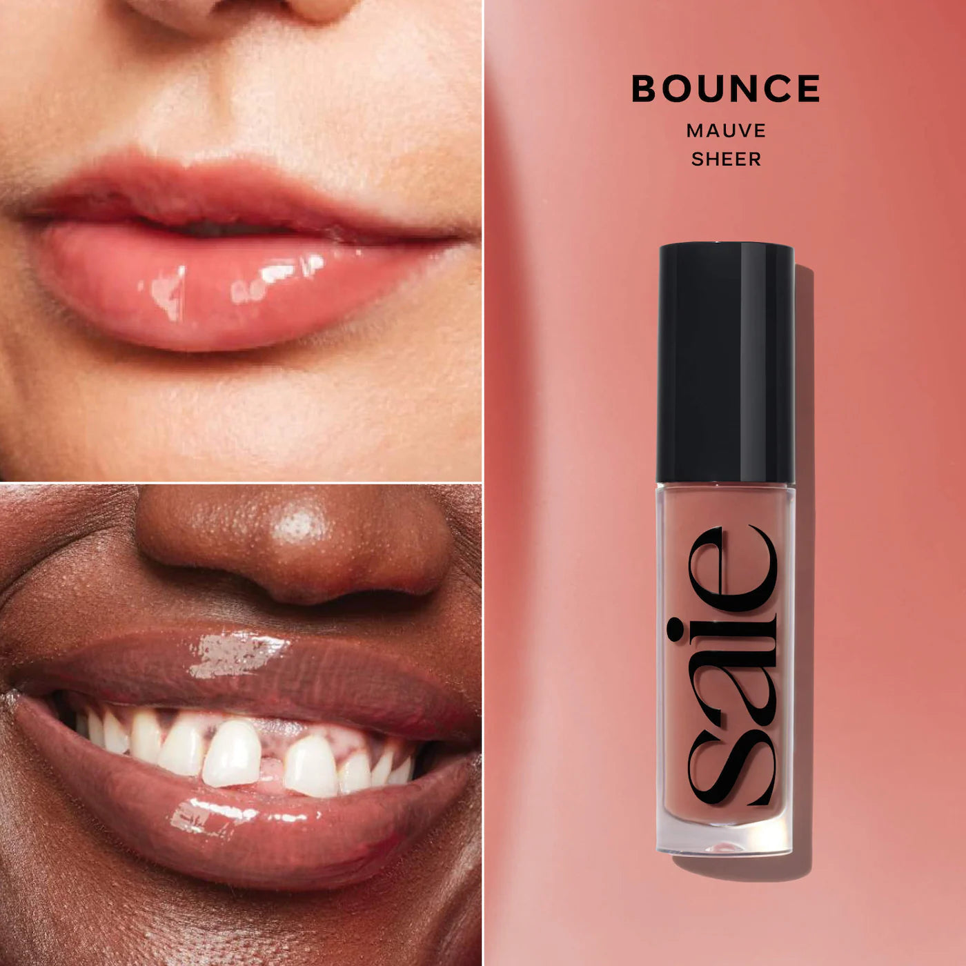 Pre Venta: Saie | Glossybounce Lip Gloss-Oil Duo Gift Set