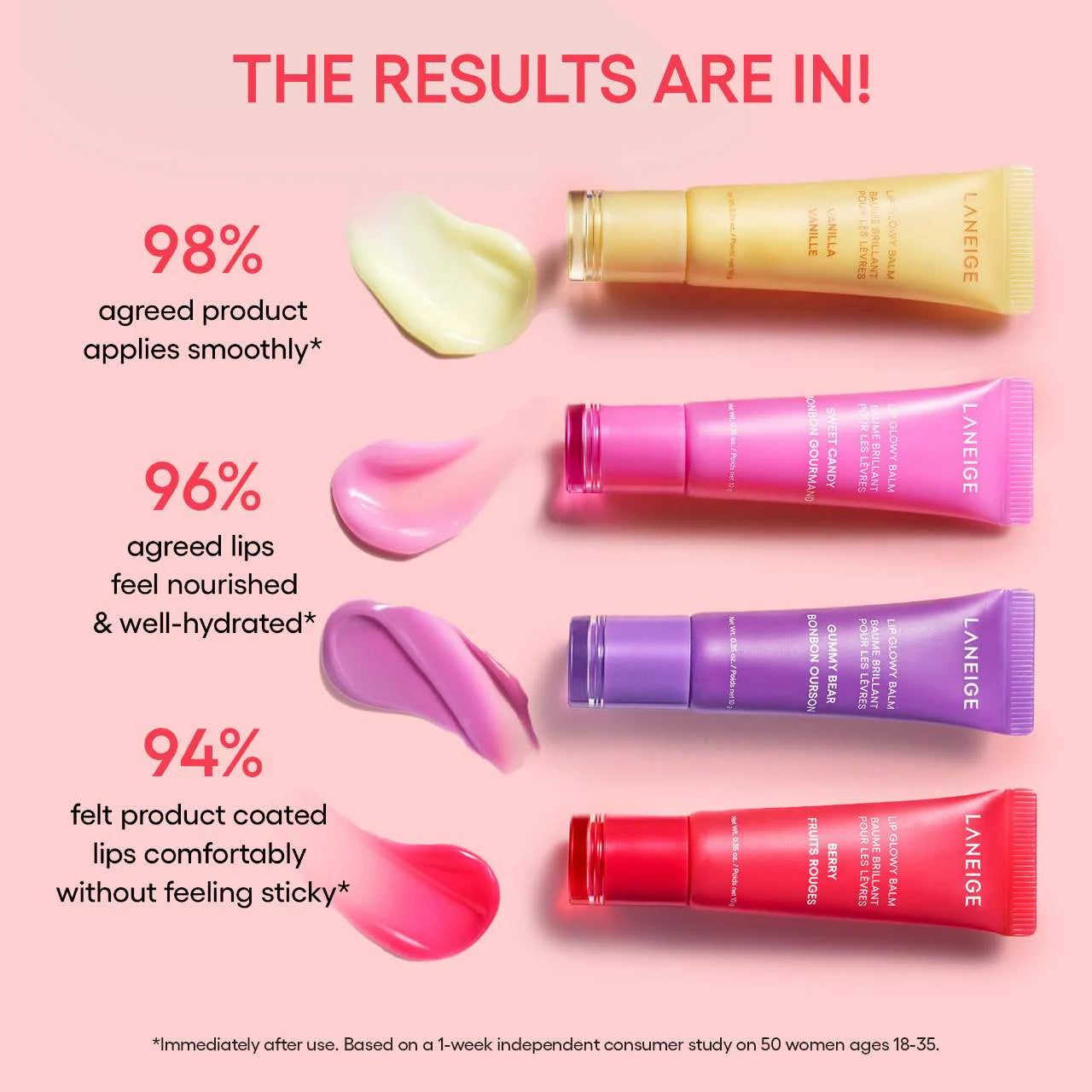 Pre Venta: Laneige | Lip Glowy Lightweight Hydration Balm with Shea Butter