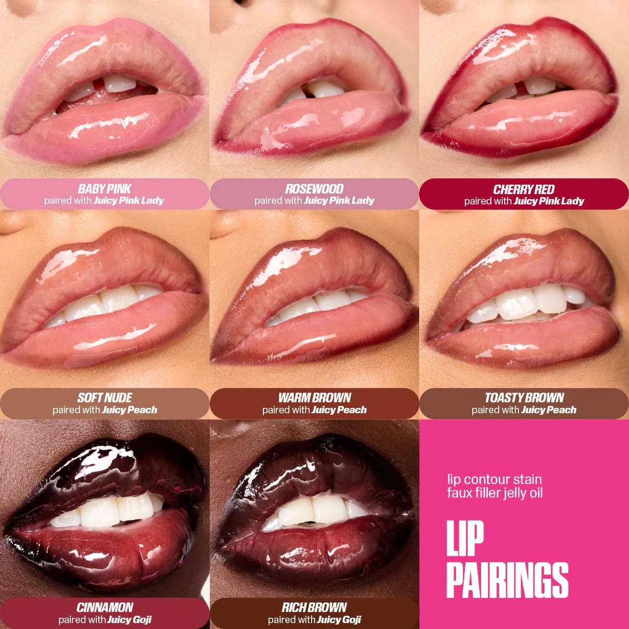 Pre Venta: Huda Beauty | Lip Contour Lip Stain for 12-Hour Wear