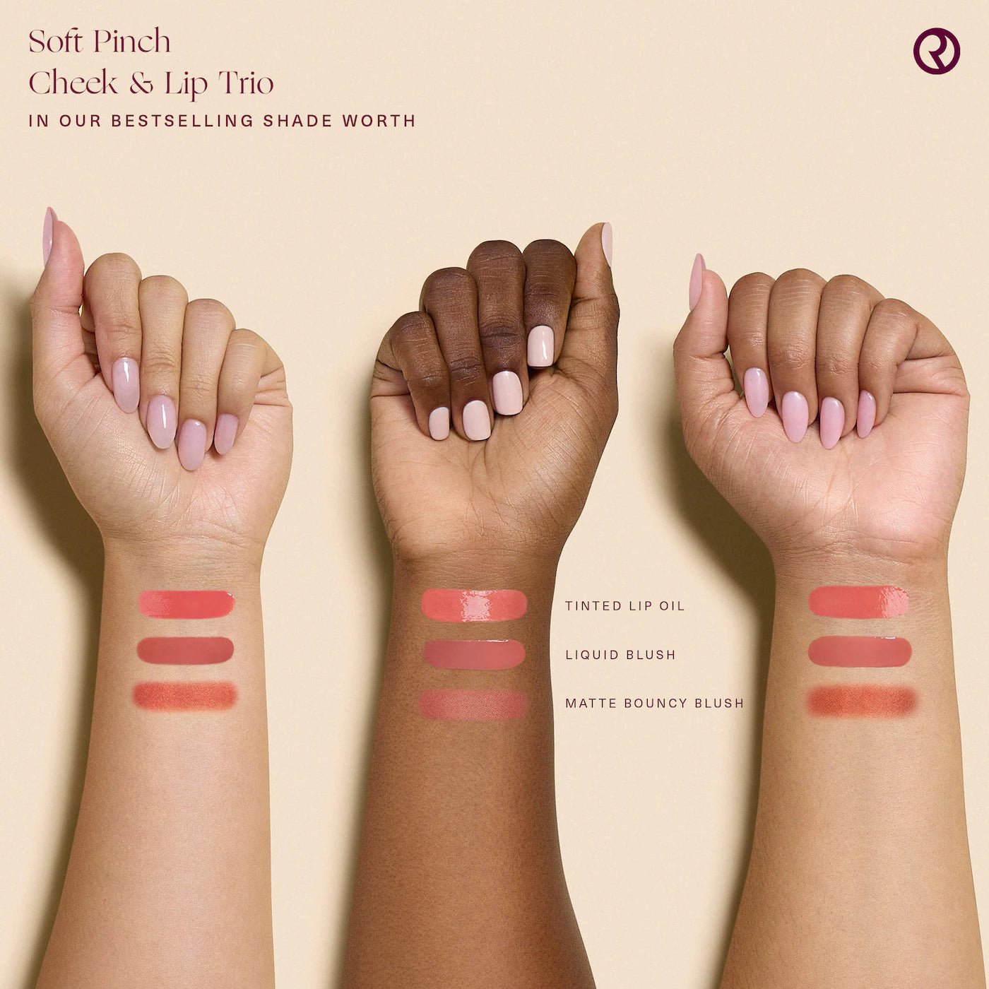 Pre Venta: Rare Beauty by Selena Gomez | Soft Pinch Cheek & Lip Trio Makeup Gift Set