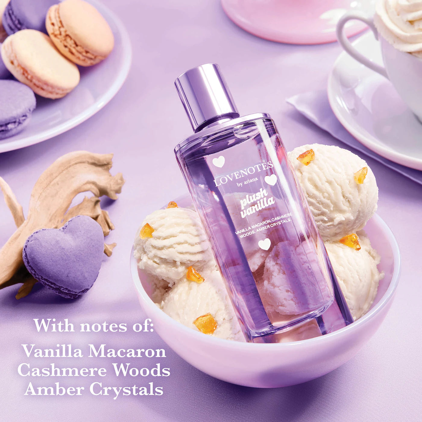 Pre Venta: Ariana Grande | LOVENOTES Plush Vanilla Perfume Gift Set
