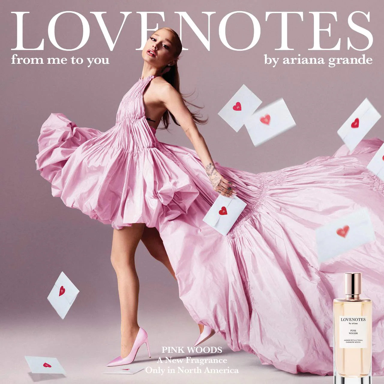 Pre Venta: Ariana Grande | LOVENOTES Pink Woods Perfume Set