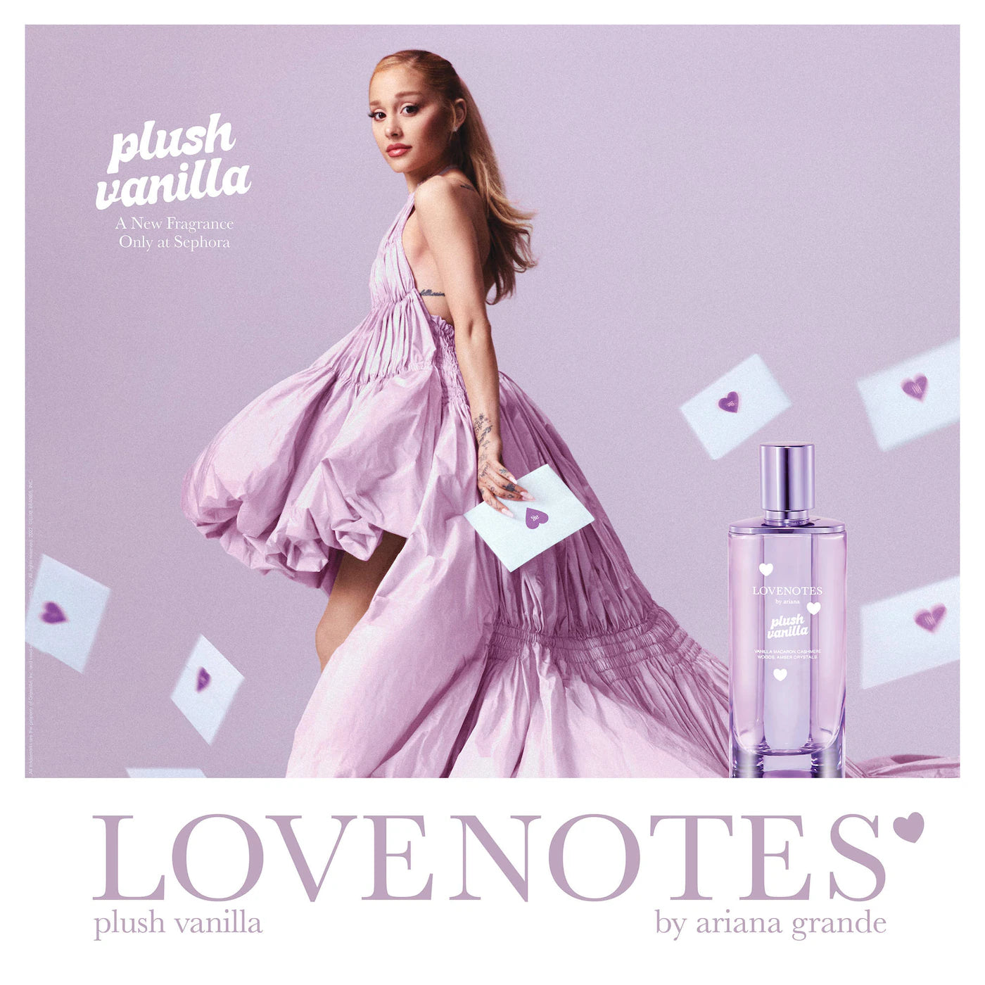 Pre Venta: Ariana Grande | LOVENOTES Plush Vanilla Perfume Gift Set