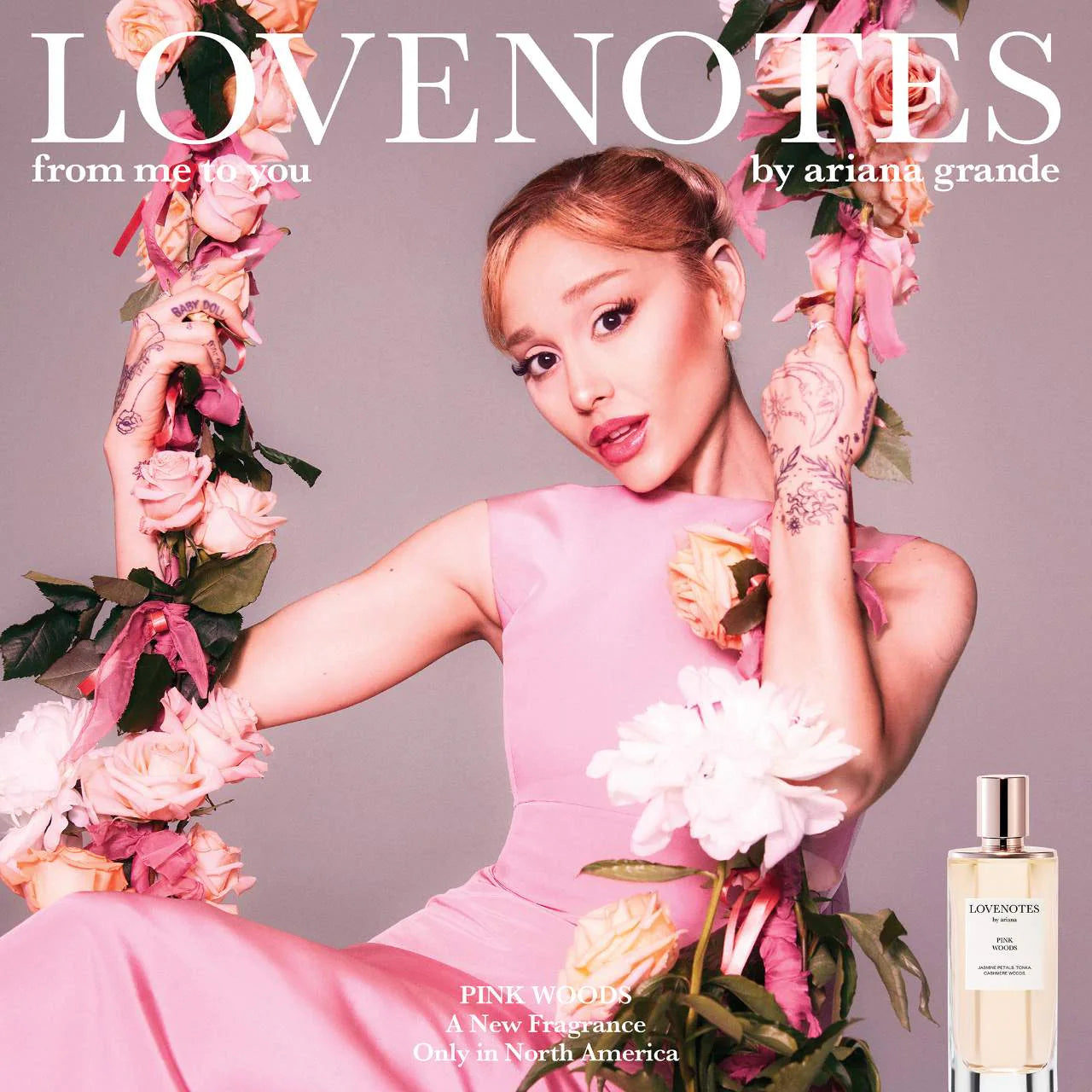 Pre Venta: Ariana Grande | LOVENOTES Pink Woods Perfume Set