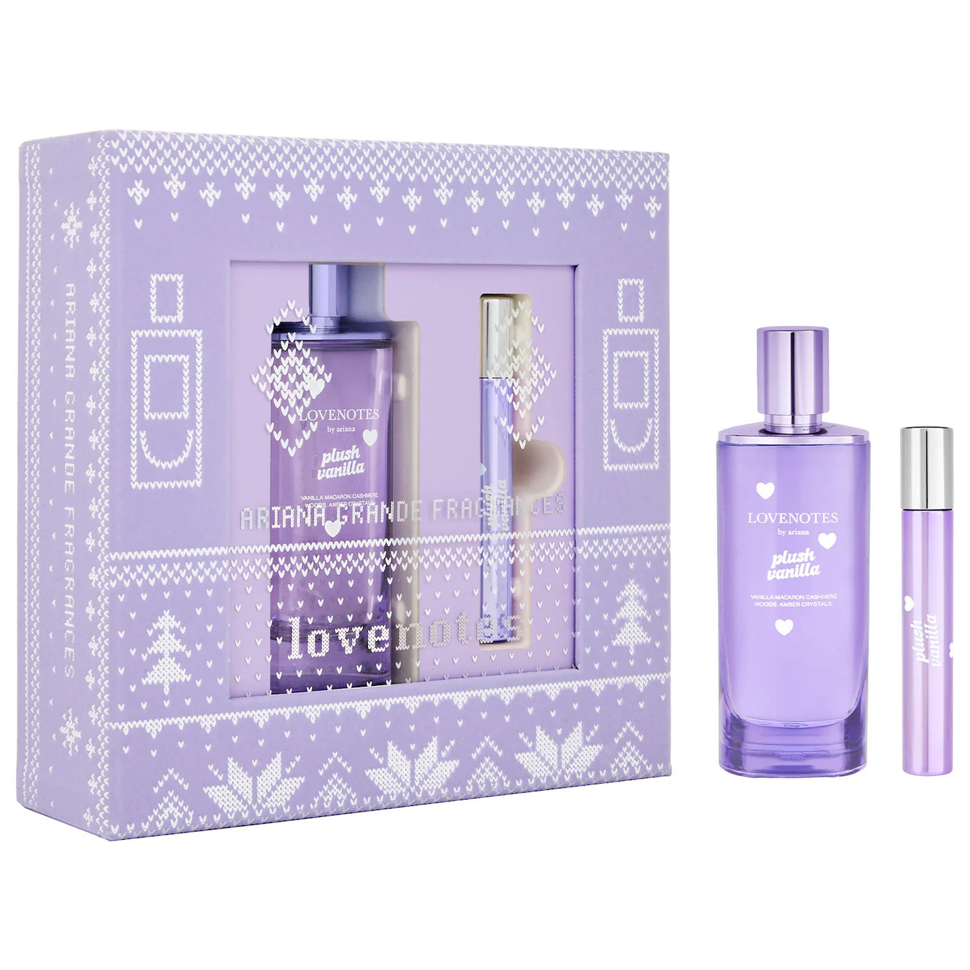 Pre Venta: Ariana Grande | LOVENOTES Plush Vanilla Perfume Gift Set
