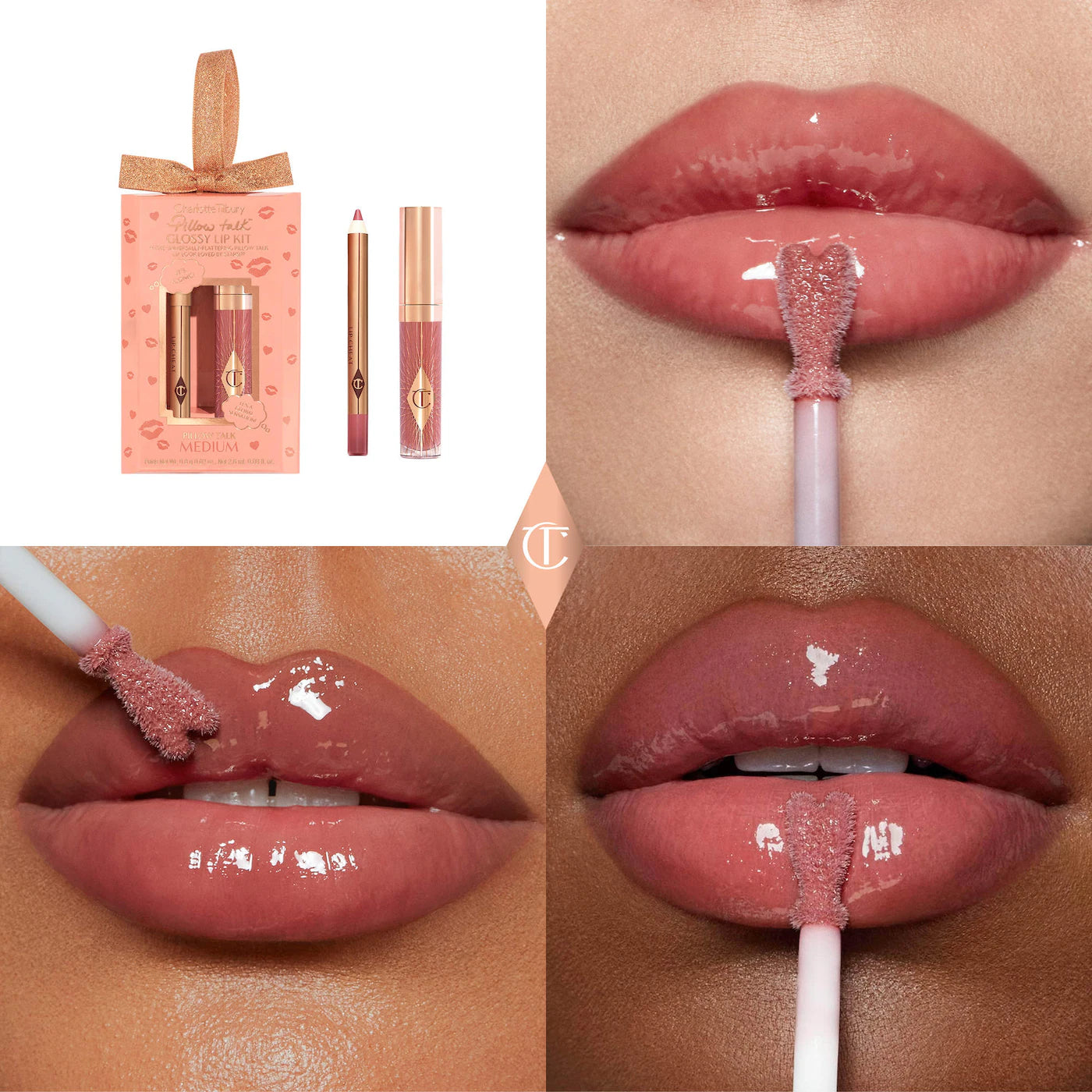 Pre Venta: Charlotte Tilbury | Mini Pillow Talk Glossy Lip Duos