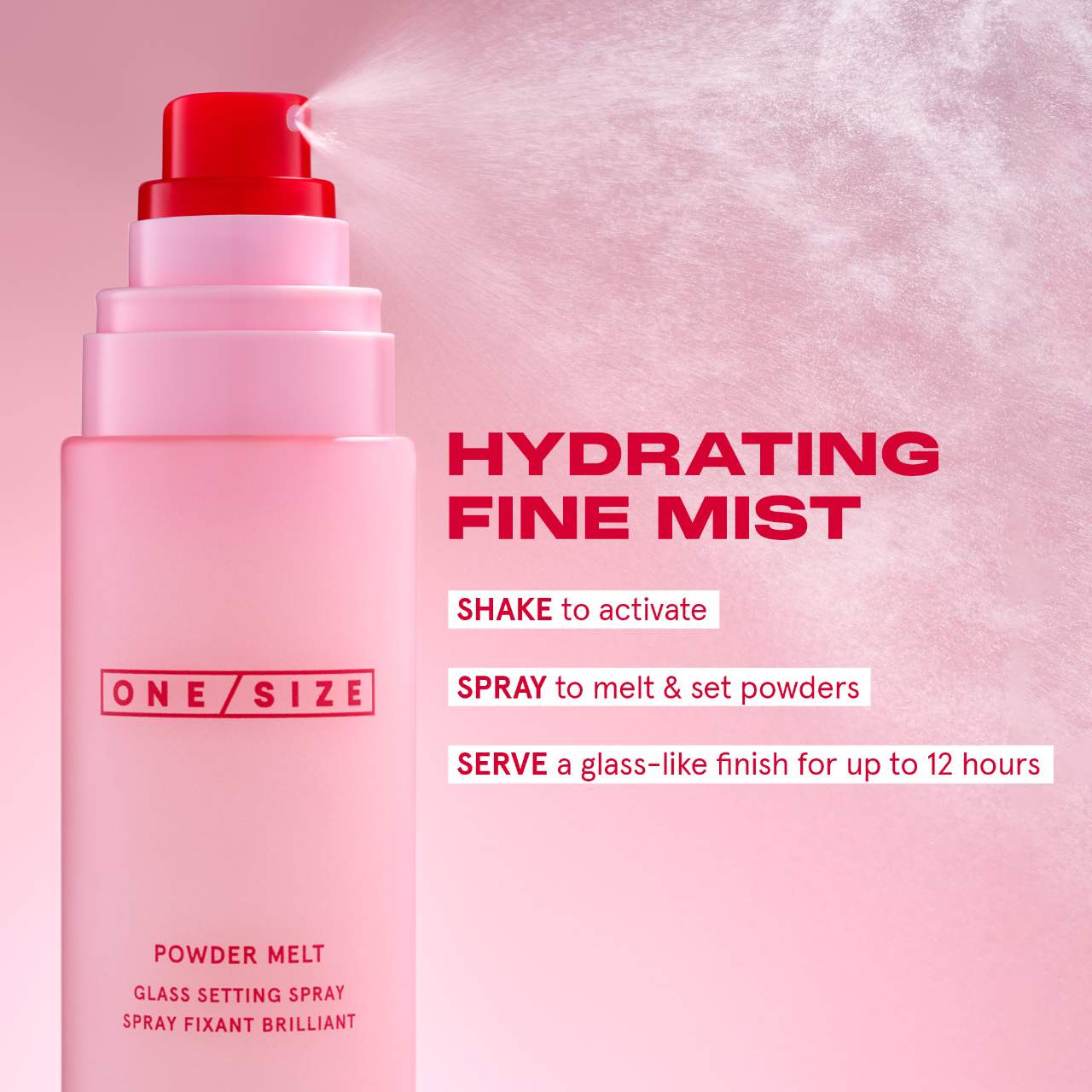 Pre Venta: ONE/SIZE by Patrick Starrr | Powder Melt Glass Setting Spray